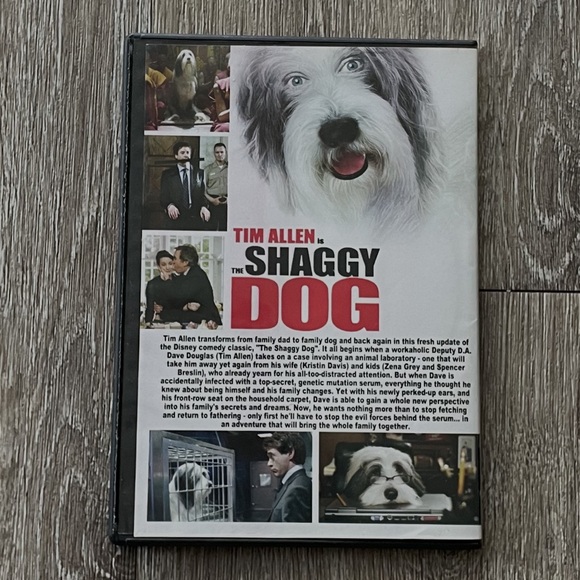 EUC,“Shaggy Dog” A Disney Movie about Dave who transforms into the family dog. - Picture 4 of 4